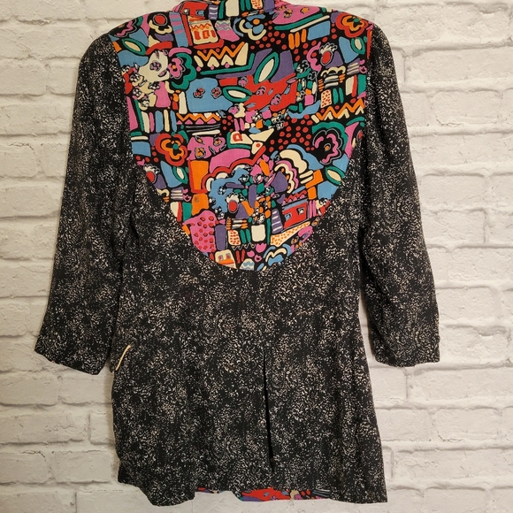 Platinum by Dorothy Schoelen 80s or 90s vintage blazer size Medium - Picture 16 of 16